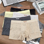 Ice silk personalized men's underwear boys boxers sports underpants men's boxer shorts